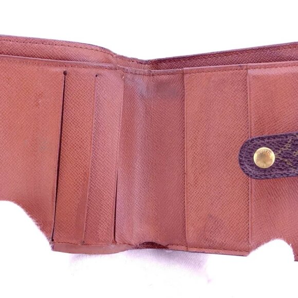 Louis Vuitton Two-folded wallet monogram beige monogram canvas used T10421 - Picture 3 of 7